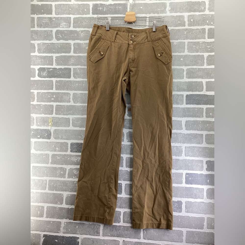 Sundance Straight Camel Brown trouser pants size 8